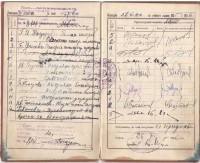 Студентска книжка от Софийски университет, 1935-1940 г. - снимка 2
